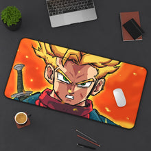 Load image into Gallery viewer, SSJ Trunks Mouse Pad (Desk Mat) On Desk
