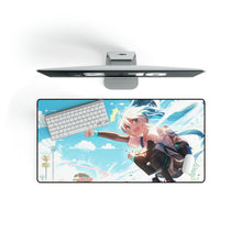 Load image into Gallery viewer, Anime, Girl, Hitchhiking, Hatsune Miku, Vocaloid, Mouse Pad (Desk Mat)

