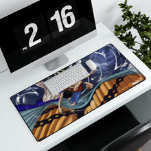 Load image into Gallery viewer, One Piece Monkey D. Luffy Mouse Pad (Desk Mat) With Laptop
