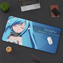 Load image into Gallery viewer, Heaven's Lost Property Mouse Pad (Desk Mat) On Desk

