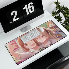 Load image into Gallery viewer, Girls und Panzer Mouse Pad (Desk Mat) With Laptop
