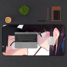 Load image into Gallery viewer, Komi Can&#39;t Communicate Komi Shouko, Tadano Hitohito Mouse Pad (Desk Mat) With Laptop
