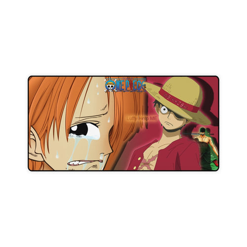 Luffy Help me Mouse Pad (Desk Mat)