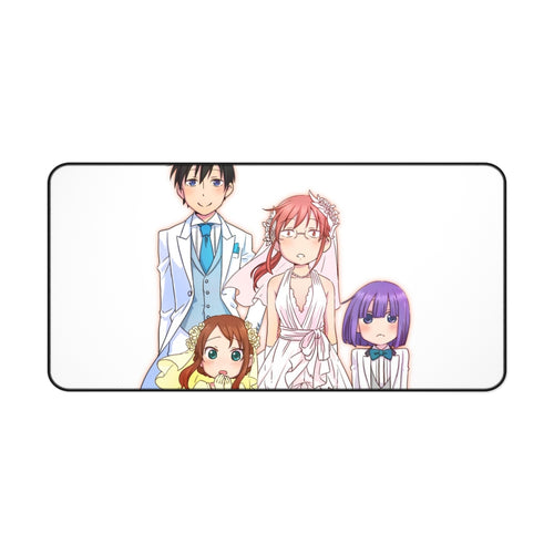 Miss Kobayashi's Dragon Maid Kobayashi, Kobayashi San Chi No Maid Dragon, Riko Saikawa, Shouta Magatsuchi, Makoto Takiya Mouse Pad (Desk Mat)