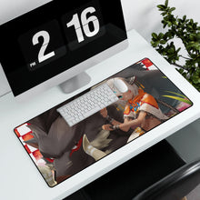 Load image into Gallery viewer, Anime Girl Mouse Pad (Desk Mat) With Laptop
