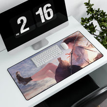Load image into Gallery viewer, Anime Girl Mouse Pad (Desk Mat) With Laptop

