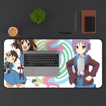 Load image into Gallery viewer, The Melancholy Of Haruhi Suzumiya Mouse Pad (Desk Mat) With Laptop
