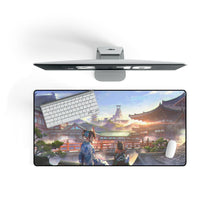 Load image into Gallery viewer, Anime Girl Mouse Pad (Desk Mat) On Desk
