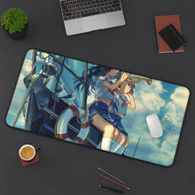 Load image into Gallery viewer, Sound! Euphonium Kumiko Oumae, Reina Kousaka Mouse Pad (Desk Mat) On Desk
