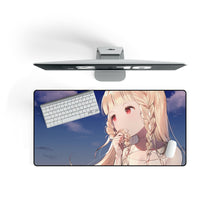 Load image into Gallery viewer, Maquia: When the Promised Flower Blooms Mouse Pad (Desk Mat) On Desk
