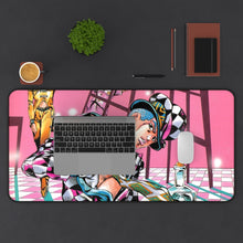 Load image into Gallery viewer, Rohan Kishibe Yoshikage Kira Mouse Pad (Desk Mat) With Laptop
