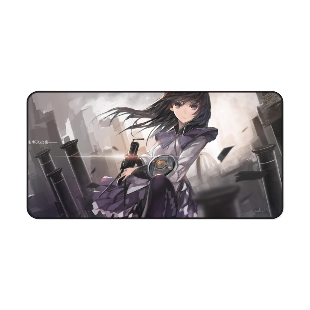 Puella Magi Madoka Magica Homura Akemi Mouse Pad (Desk Mat)