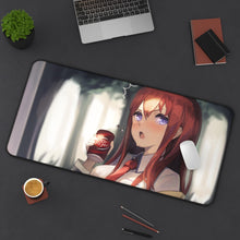 Load image into Gallery viewer, Steins;Gate Kurisu Makise Mouse Pad (Desk Mat) On Desk
