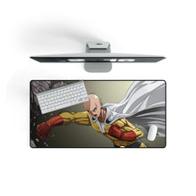 Load image into Gallery viewer, Anime One-Punch Man Mouse Pad (Desk Mat) On Desk
