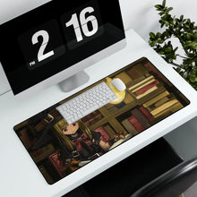 Load image into Gallery viewer, Anime Girl Mouse Pad (Desk Mat) With Laptop
