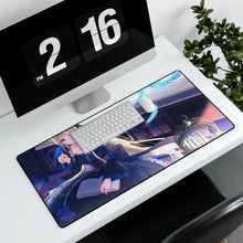 Load image into Gallery viewer, Anime Girl Mouse Pad (Desk Mat) With Laptop
