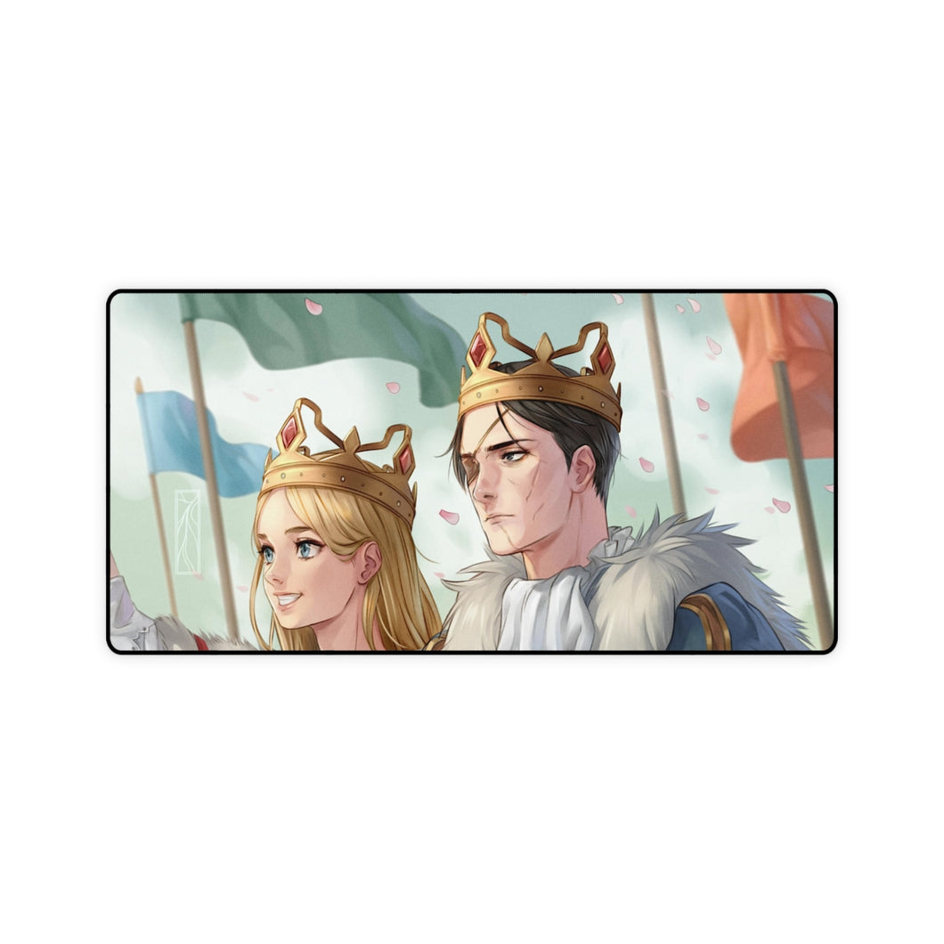 Anime Attack On Titan Mouse Pad (Desk Mat)