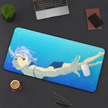 Load image into Gallery viewer, Neon Genesis Evangelion Mouse Pad (Desk Mat) On Desk
