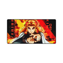 Load image into Gallery viewer, Kyojuro Rengoku Mouse Pad (Desk Mat)
