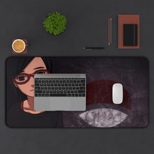 Load image into Gallery viewer, uchiha sarada Mouse Pad (Desk Mat) With Laptop
