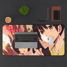 Load image into Gallery viewer, Monogatari (Series) Mouse Pad (Desk Mat) With Laptop
