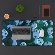 Load image into Gallery viewer, Princess Mononoke Mouse Pad (Desk Mat) With Laptop
