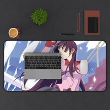 Load image into Gallery viewer, Monogatari (Series) Mouse Pad (Desk Mat) With Laptop
