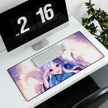 Load image into Gallery viewer, Anime Girl Mouse Pad (Desk Mat) With Laptop
