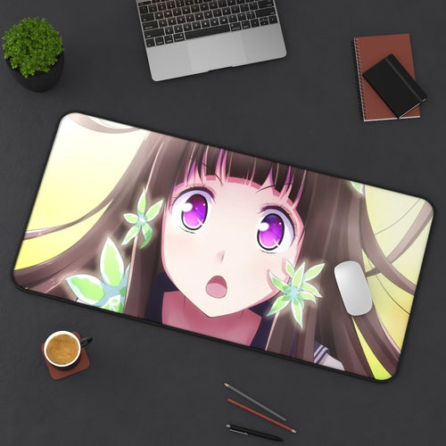 Hyouka Eru Chitanda Mouse Pad (Desk Mat) On Desk