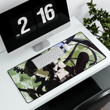 Load image into Gallery viewer, Black Rock Shooter Mouse Pad (Desk Mat)
