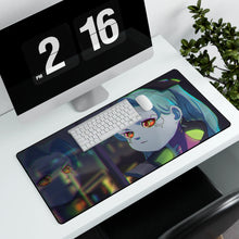 Load image into Gallery viewer, Cyberpunk: Edgerunners Mouse Pad (Desk Mat) With Laptop
