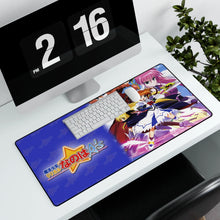 Load image into Gallery viewer, Magical Girl Lyrical Nanoha Mouse Pad (Desk Mat) With Laptop
