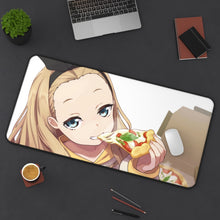Load image into Gallery viewer, Lycoris Recoil Kurumi Mouse Pad (Desk Mat) On Desk
