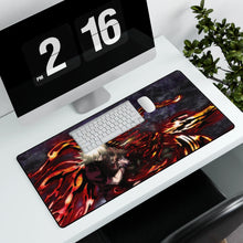 Load image into Gallery viewer, Hellsing Seras Victoria Mouse Pad (Desk Mat) With Laptop

