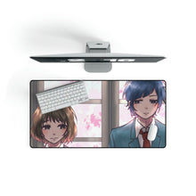 Load image into Gallery viewer, To Become a Real Heroine! The Unpopular Girl and the Secret Task Mouse Pad (Desk Mat)
