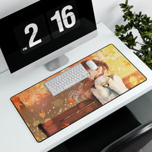 Load image into Gallery viewer, Anime Girl Mouse Pad (Desk Mat) With Laptop
