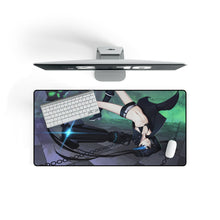 Load image into Gallery viewer, Black Rock Shooter Mouse Pad (Desk Mat)
