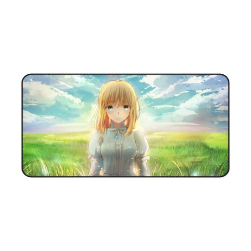Saber (Fate Series) Mouse Pad (Desk Mat)