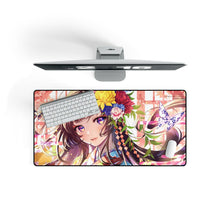 Load image into Gallery viewer, Anime Girl Mouse Pad (Desk Mat) On Desk
