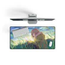 Load image into Gallery viewer, Anime girl reading a letter Mouse Pad (Desk Mat) On Desk

