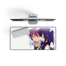 Load image into Gallery viewer, Hanbun no Tsuki ga Noboru Sora Mouse Pad (Desk Mat) On Desk
