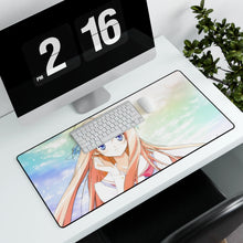 Load image into Gallery viewer, Kyoushiro To Towa No Sora Mouse Pad (Desk Mat) With Laptop
