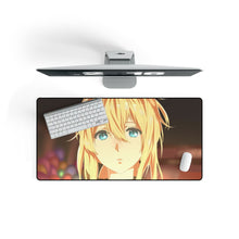 Load image into Gallery viewer, Violet Evergarden Mouse Pad (Desk Mat) On Desk
