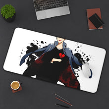 Load image into Gallery viewer, Beelzebub Mouse Pad (Desk Mat) On Desk
