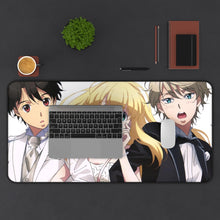 Load image into Gallery viewer, Aldnoah.Zero Mouse Pad (Desk Mat) With Laptop
