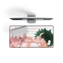 Load image into Gallery viewer, My Hero Academia Izuku Midoriya, Katsuki Bakugou Mouse Pad (Desk Mat) On Desk
