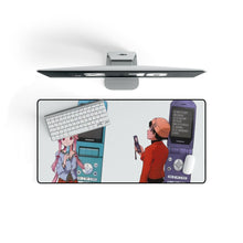 Load image into Gallery viewer, Mirai Nikki Yuno Gasai, Yukiteru Amano Mouse Pad (Desk Mat) On Desk
