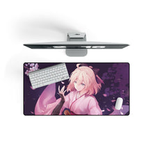 Load image into Gallery viewer, Sakura Saber Mouse Pad (Desk Mat) On Desk
