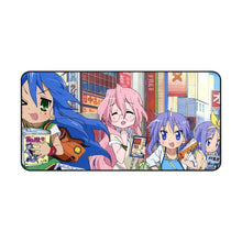 Load image into Gallery viewer, Lucky Star Konata Izumi, Kagami Hiiragi, Tsukasa Hiiragi, Miyuki Takara Mouse Pad (Desk Mat)
