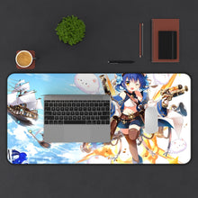 Load image into Gallery viewer, Is The Order A Rabbit? Mouse Pad (Desk Mat) With Laptop
